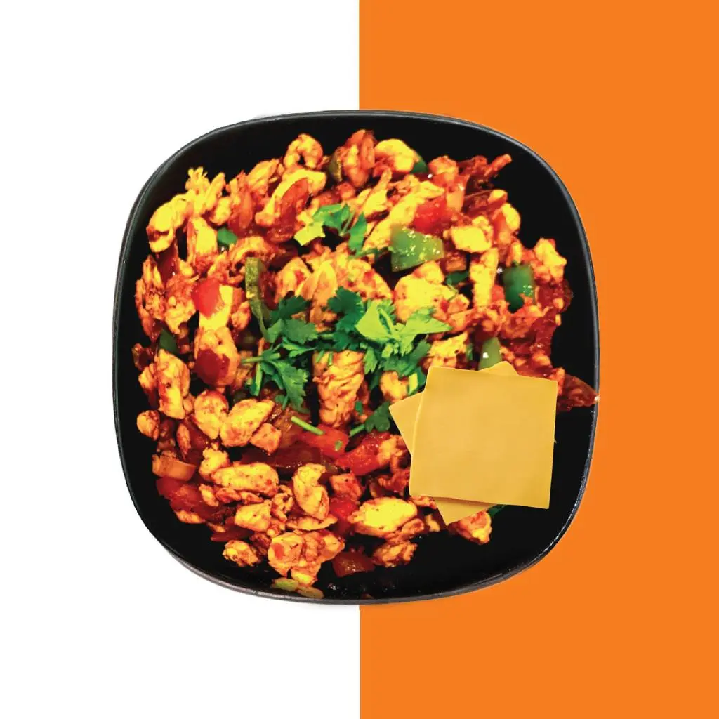 Chicken Moqalqal  with Cheese